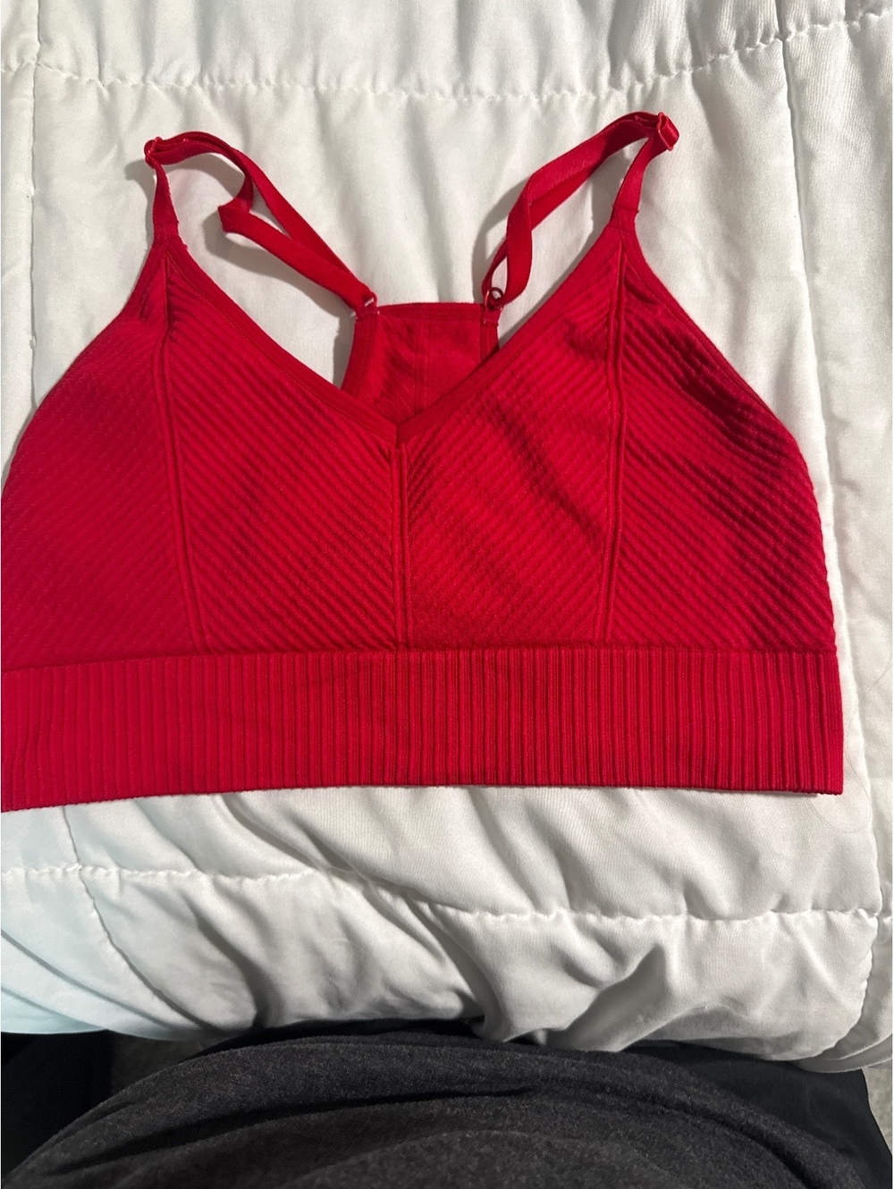 PINK Active Red Sports Bra Size Small